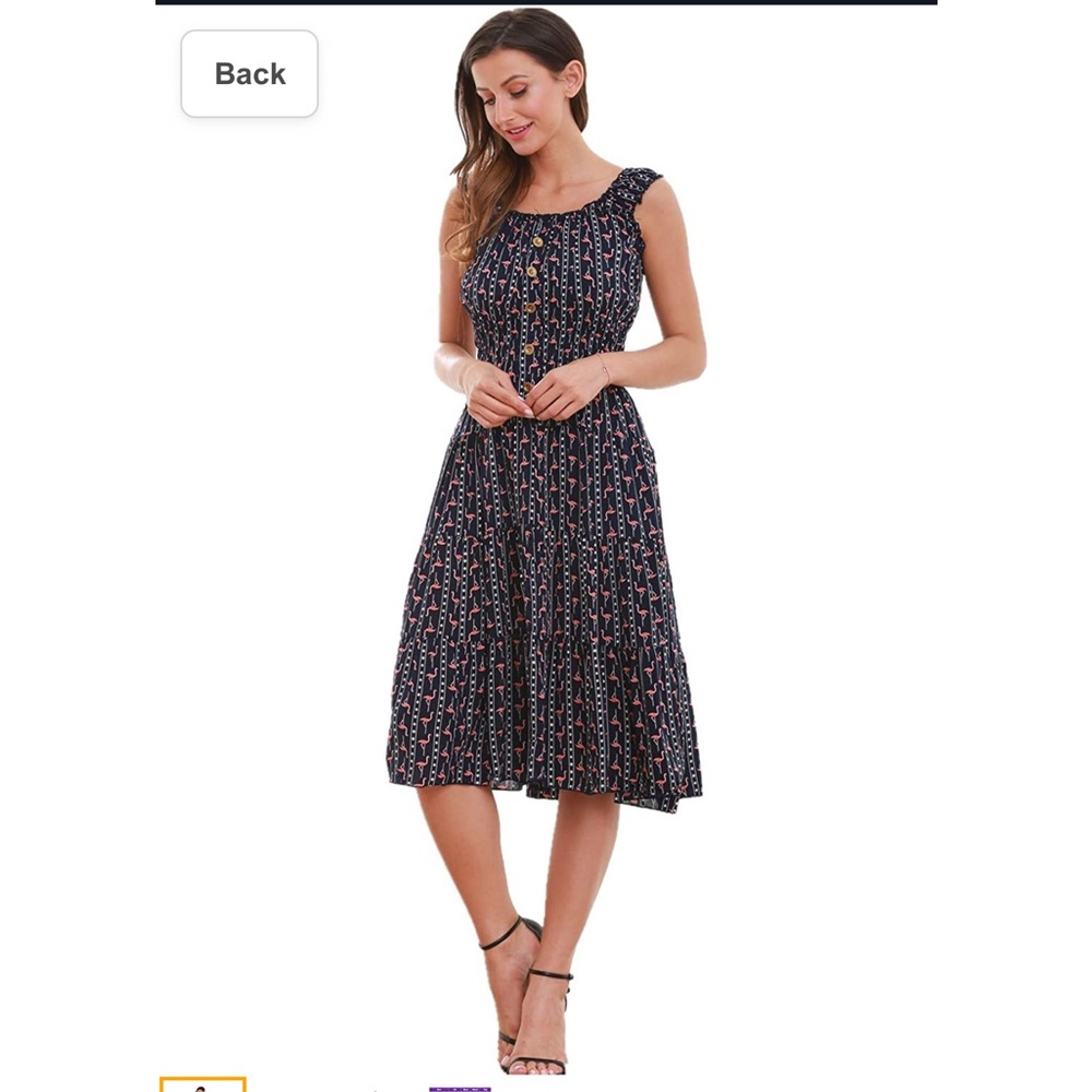 Flamingo dress